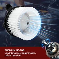 Aspligo 700258 dual-function blower provides fast airflow for cooling or heating