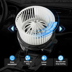 Aspligo dual-function blower speeds deliver quick air distribution for cooling or heating
