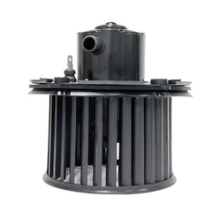 Aspligo Front 700100 blower motor ABS plastic body shows light yet strong construction.
