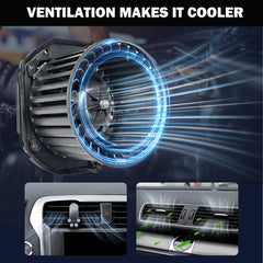 Aspligo Front 700100 blower motor bearing system supports smooth operation.