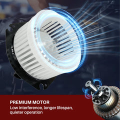 Aspligo whisper-quiet operation blower motor for quiet cabins.