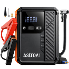 AstroAI Beta822 front view ready to jump start a car quickly