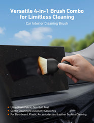 AstroAI bristle brush for textured areas while protecting finishes