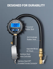 AstroAI compressor rubber hose ready for versatile airflow tasks