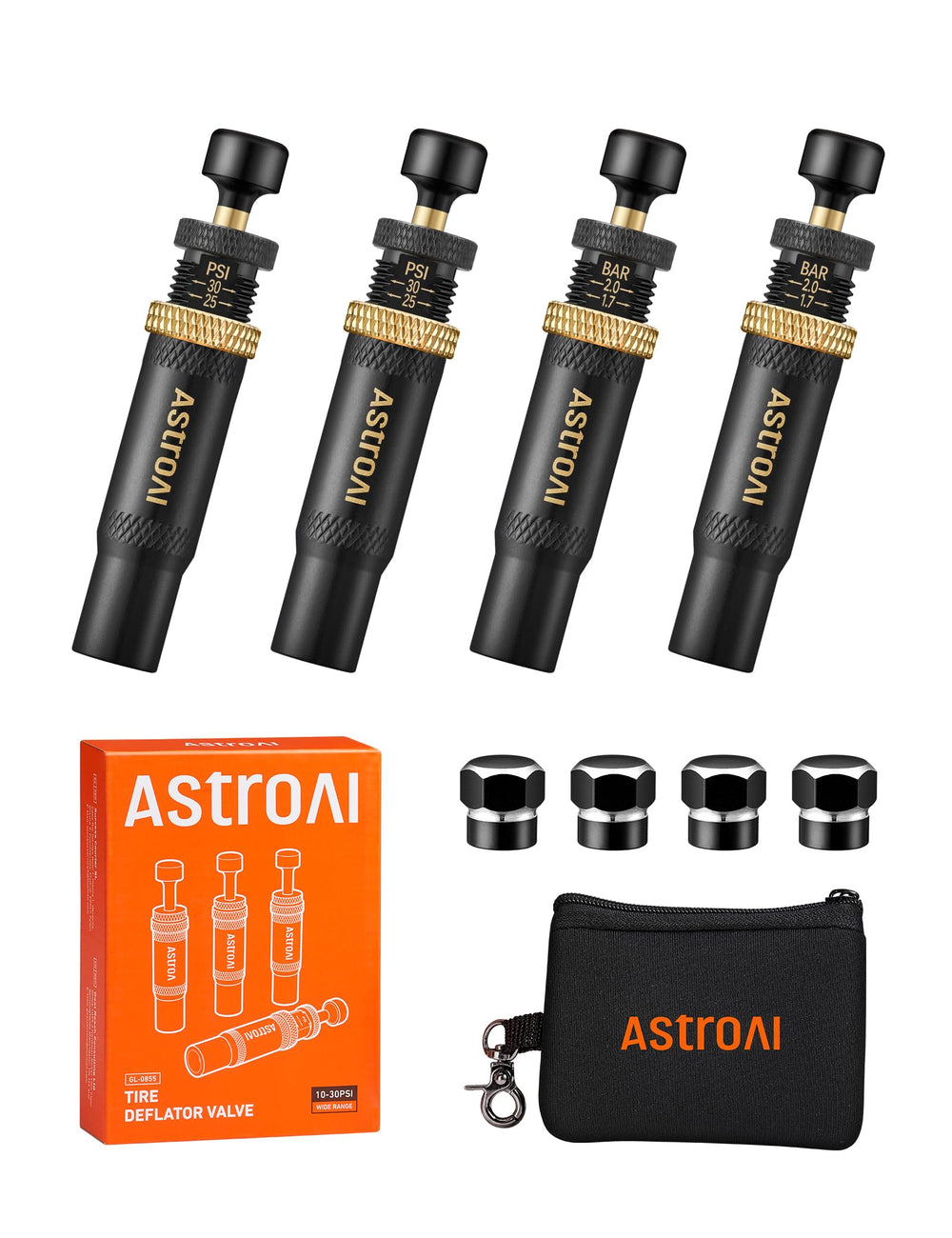 AstroAI deflator top plunger action speeds deflation on demand.