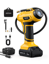 AstroAI inflator front view showing compact design and easy carry for portability