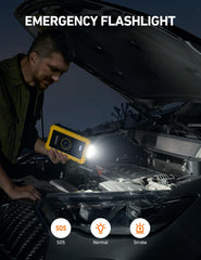 AstroAI S8 built-in USB ports keep devices charged during trips.