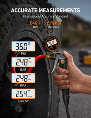AstroAI T1 deflation valve enables controlled air release for precise pressure.