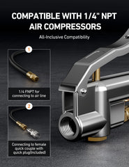 AstroAI 1/4-in NPT connector compatibility for various compressors