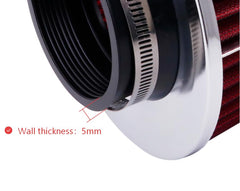 ASYXPCRH ID2.5 filters dust and pollen to keep intake clean.