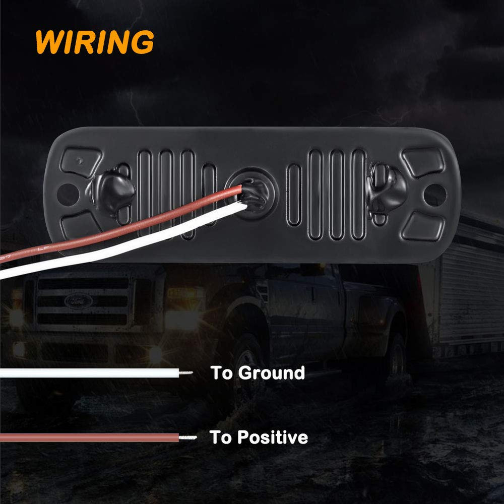 AT-HAIHAN 4-LED optics provide bright outputs for front or rear lighting