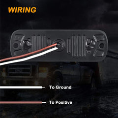 AT-HAIHAN 4-LED optics provide bright outputs for front or rear lighting