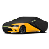 ATBKJ Dodge Charger cover front view with all-weather protection