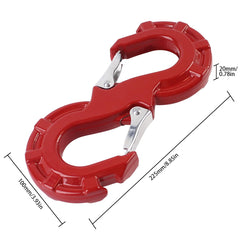 ATENGIDR S-Hook close-up in G80 steel highlights rugged construction.