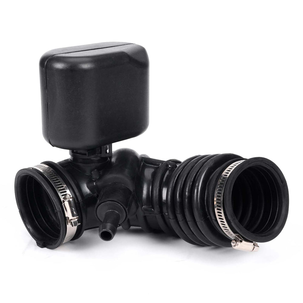Atesilor air-cleaner outlet duct hose close-up shows heat-resistant durability for engine air delivery.