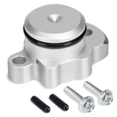 Atesilor oil pump block-off kit for Yamaha PW50 PW80 Y-Zinger enables clean pre-mix conversion.