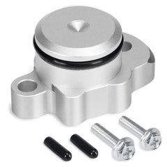 Atesilor oil pump block-off kit for Yamaha PW50 PW80 Y-Zinger enables clean pre-mix conversion.