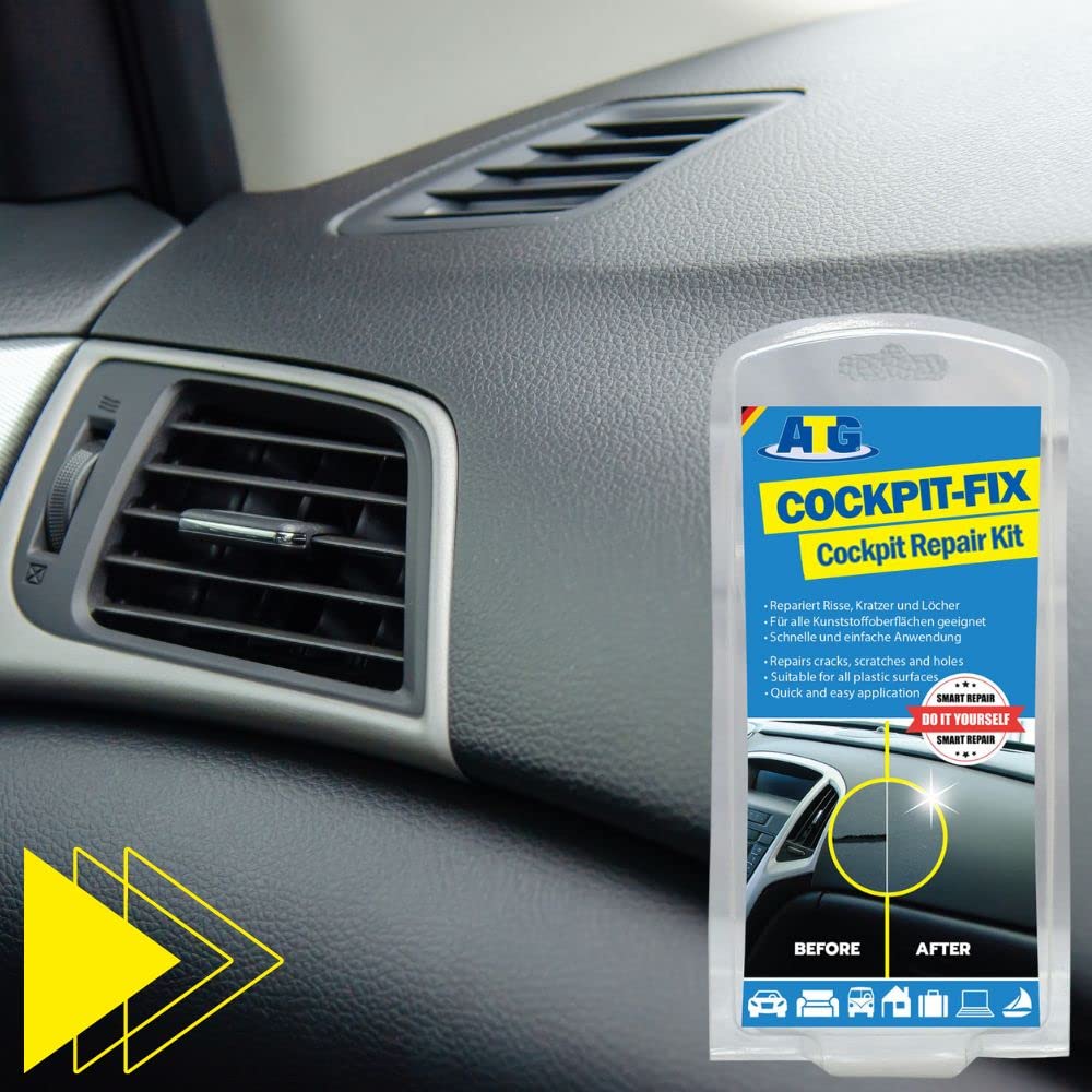 ATG dashboard repair kit includes clear instructions and packaging.
