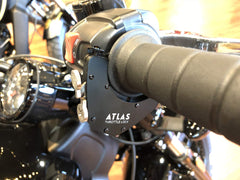 ATLAS Throttle Lock packaging shows included hardware and quick-install guide