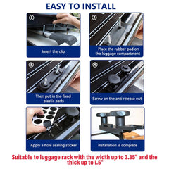 ATNVIDSG lock nuts keep clamps secure on rough roads