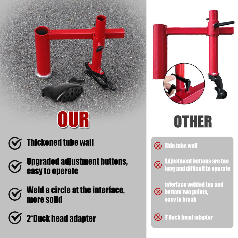 ATOLS two duck head adapters extend tool life and versatility
