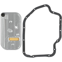 ATP TF-29 front view with gaskets and filters, helps prevent contaminants entering the transmission.