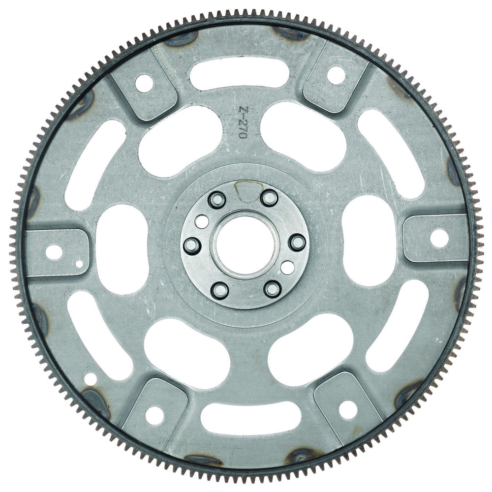 ATP Automotive Z-270 flywheel teeth close-up highlights precision ring gear for durable torque transfer.