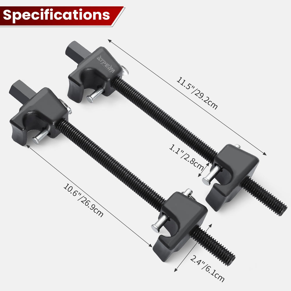 ATPEAM strut spring compressor locking pins provide precise positioning during repairs