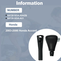 Knob installation area showing straightforward direct replacement
