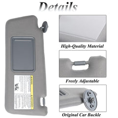 ATPSTOGO sun visor close-up showing soft, easy-to-clean material