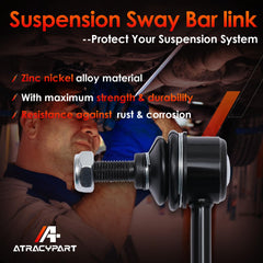 ATRACYPART 2-piece pack of sway bar end links for quick replacement