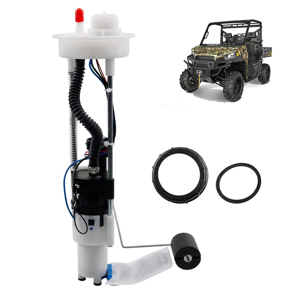ATRACYPART 47-1010 fuel pump assembly front view, direct-fit replacement for Polaris Ranger.