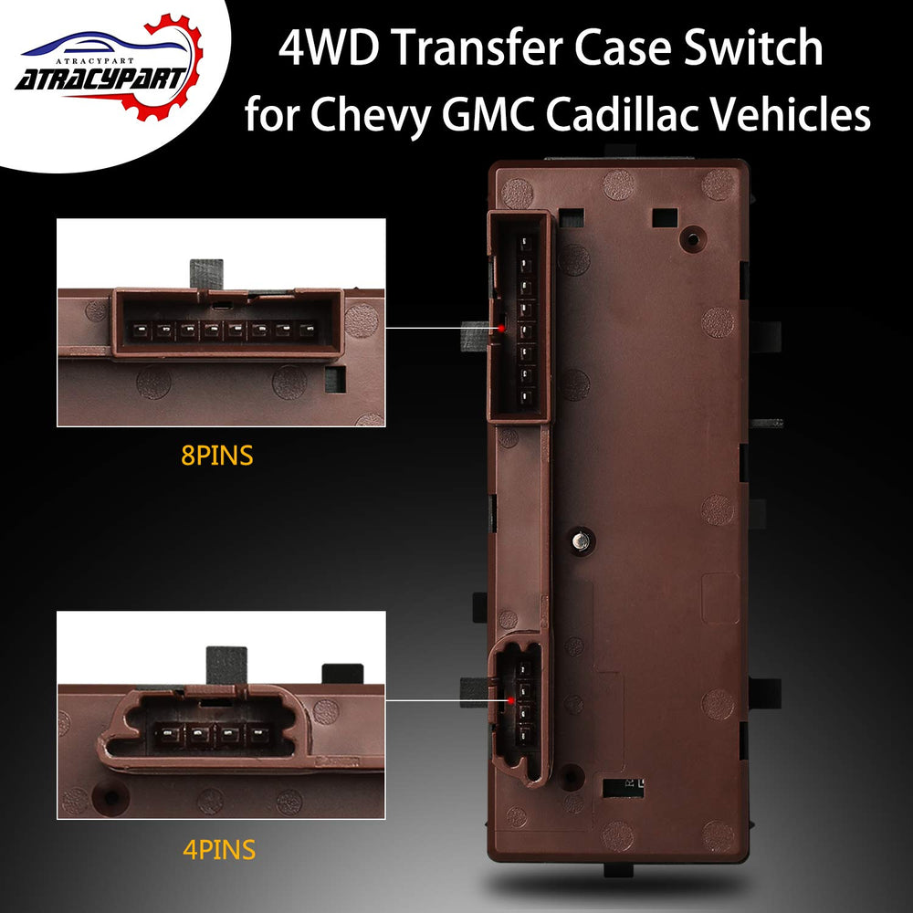 ATRACYPART 4WD switch ABS and PP materials for longevity