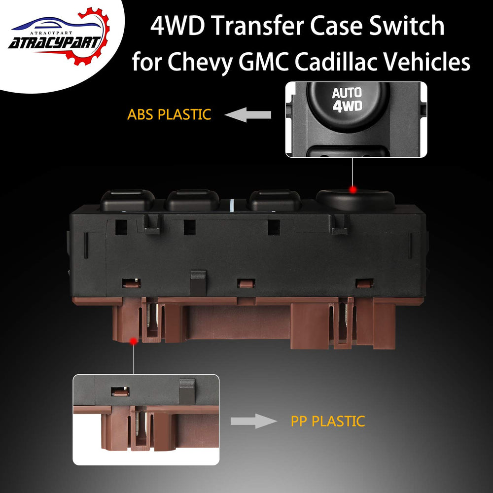ATRACYPART 4WD switch OE connector ensures solid electrical connection