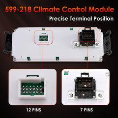 ATRACYPART 599-218 plug-and-play installation label for easy setup