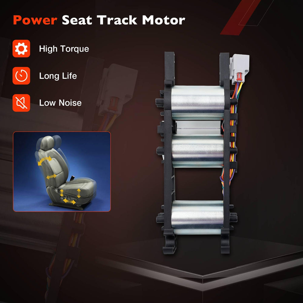 ATRACYPART 6/8-Way Seat Motor side profile highlighting compact design for under-seat fit