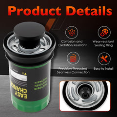 ATRACYPART AUC12916 installation steps guide assists a correct oil-change routine.