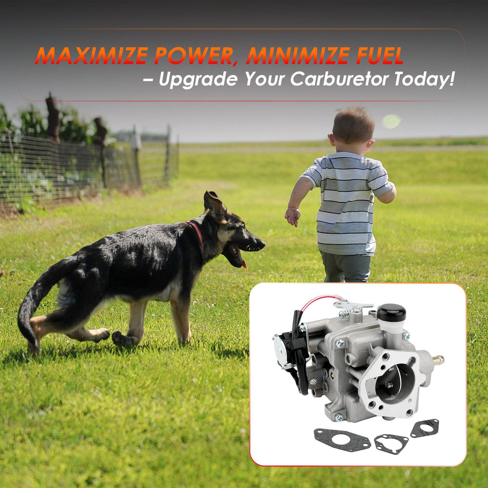 ATRACYPART replacement-ready carburetor with visible gaskets for quick maintenance.