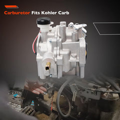 ATRACYPART Kohler carburetor installed on engine for smoother operation.