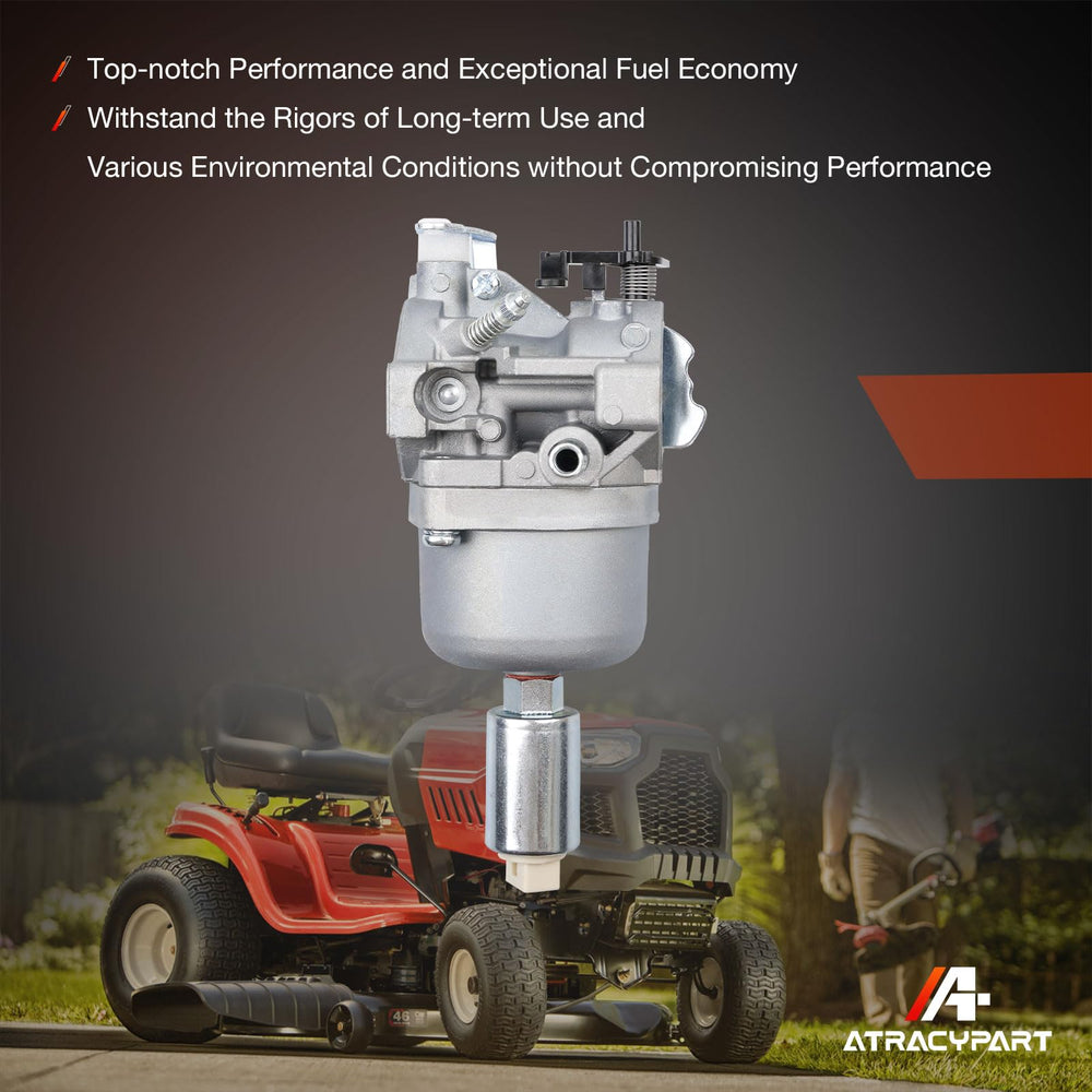Carburetor package contents for straightforward replacement