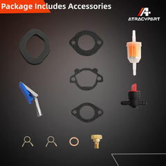 ATRACYPART replacement part label clarifies compatibility and warranty coverage.
