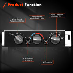 ATRACYPART climate control panel OE number replacement confirms precise fit