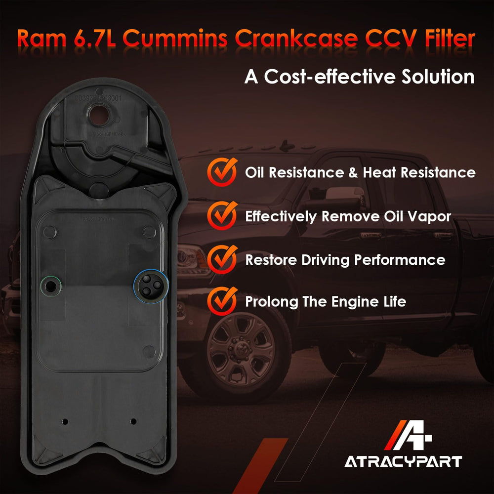 ATRACYPART CV52001-engine bay filter helps maintain clean airflow during operation.