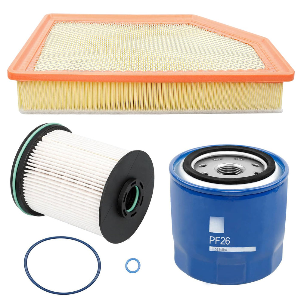ATRACYPART diesel filter kit for 6.6L Duramax with TP1015 and PF26 for Duramax engines.