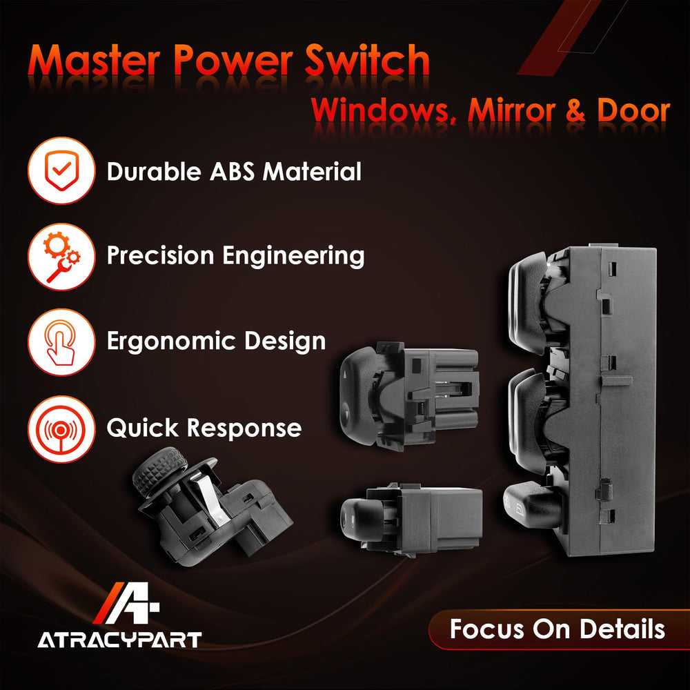 ATRACYPART door lock switch interior view for Ford F-150 enhances security access