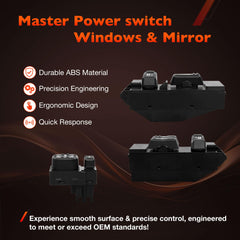 ATRACYPART door lock switch close-up, preserves factory look and operation.