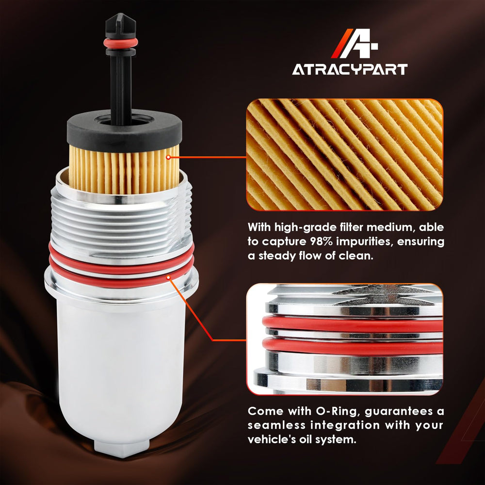 ATRACYPART durable aluminum construction supports long-lasting performance