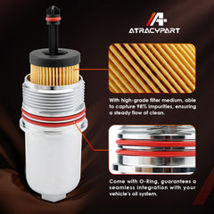 ATRACYPART durable aluminum construction supports long-lasting performance
