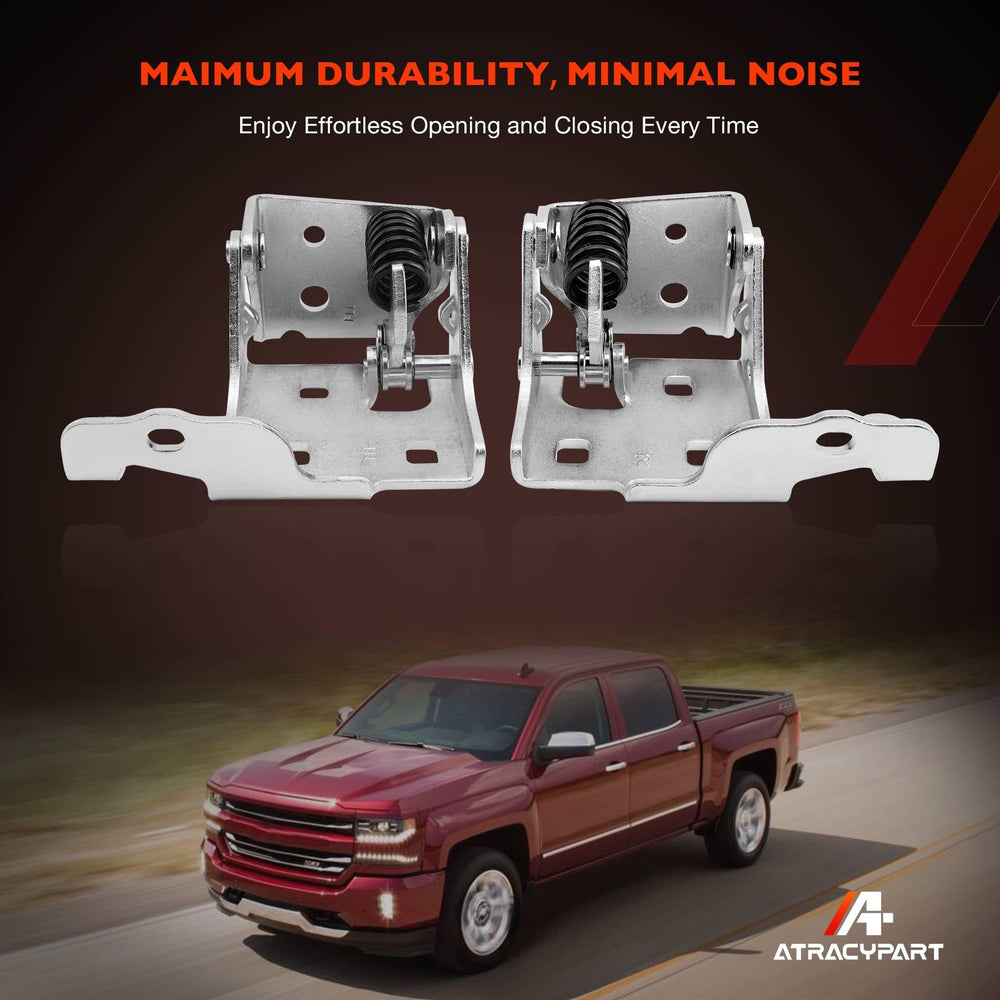 ATRACYPART easy-paint friendly hinge helps you match your vehicle finish.