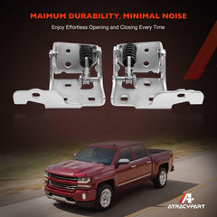 ATRACYPART easy-paint friendly hinge helps you match your vehicle finish.